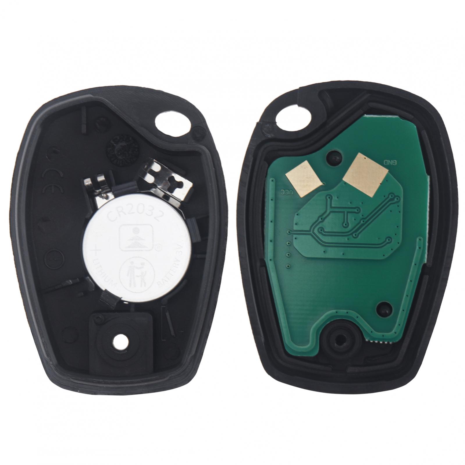 433Mhz 3 Button Car Remote Key Fob PCF7946 Blade Fit for Renault/Kangoo II - Picture 2 of 8