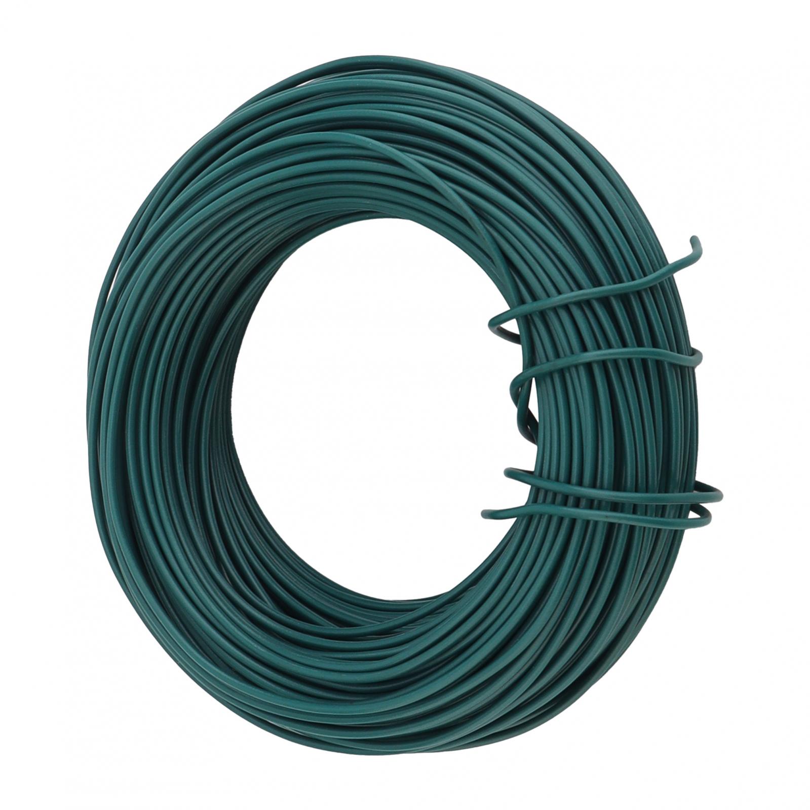 Description Picture 4 of itemPlastic Garden Ties Wrapping 2mm x 50m Green Round Tying Wire for Gardening Twig Trapping Wire